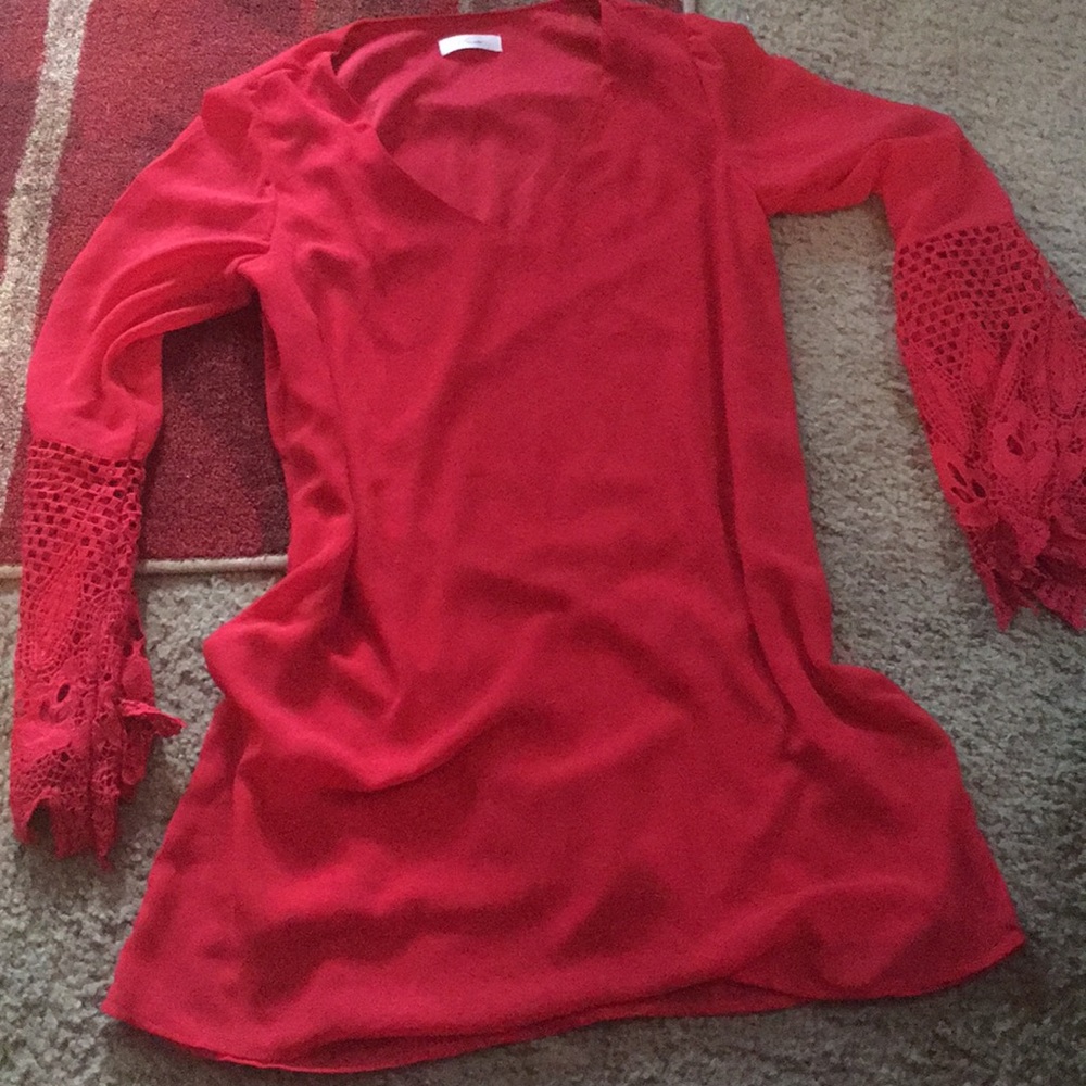 Red dress